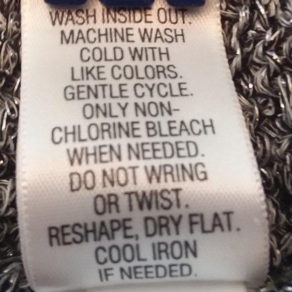 AA567 APT 9, Sweater, Boatneck, lg., Black&silver - Picture 5 of 5